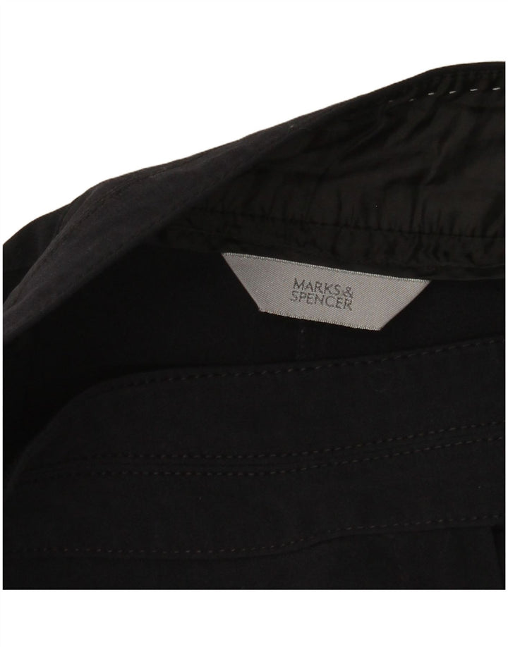 Spodnie damskie Marks & Spencer Straight Casual W30 L28 Granatowe