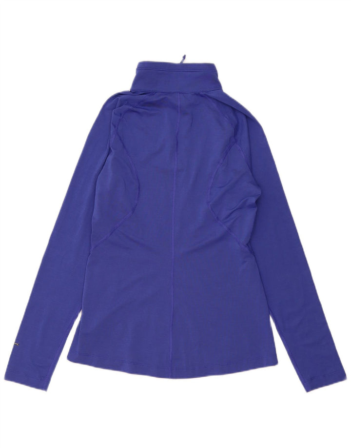 Damski dres The North Face z zamkiem błyskawicznym, UK 12, średni niebieski