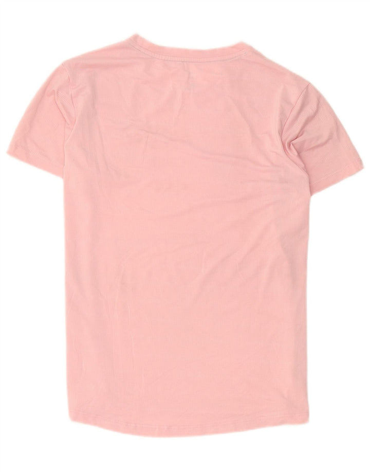 Męski T-shirt Nike Dri Fit Top 2XL Różowy Poliester
