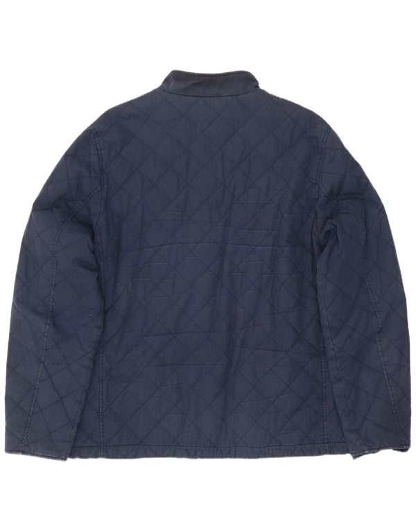 Męska pikowana kurtka Jack Wills UK 42 XL, granatowa, bawełniana