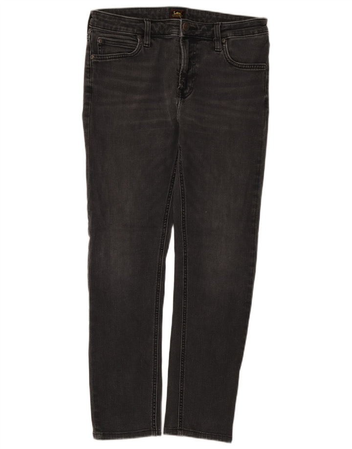 Męskie jeansy Lee Malone Slim W31 L27 Szara bawełna