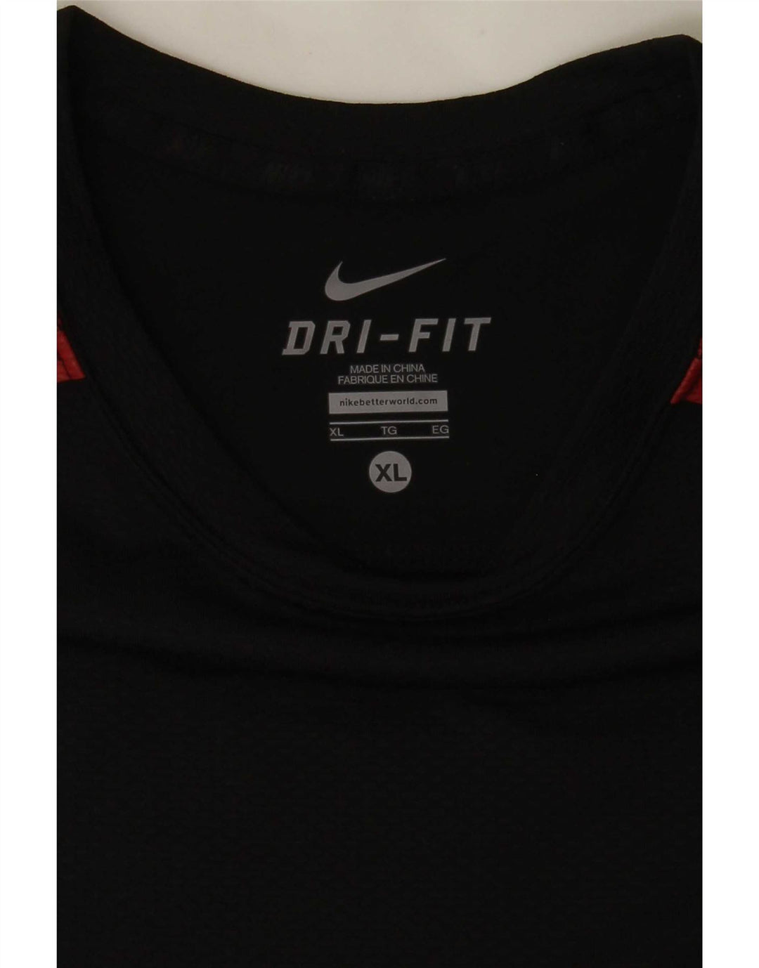 Męski T-shirt Nike Dri Fit Top XL Czarny