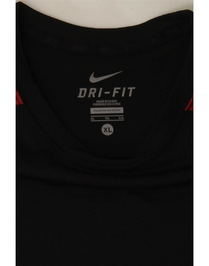 Męski T-shirt Nike Dri Fit Top XL Czarny