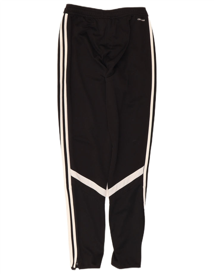 Męskie spodnie dresowe Adidas Climacool, małe, czarne, poliestrowe