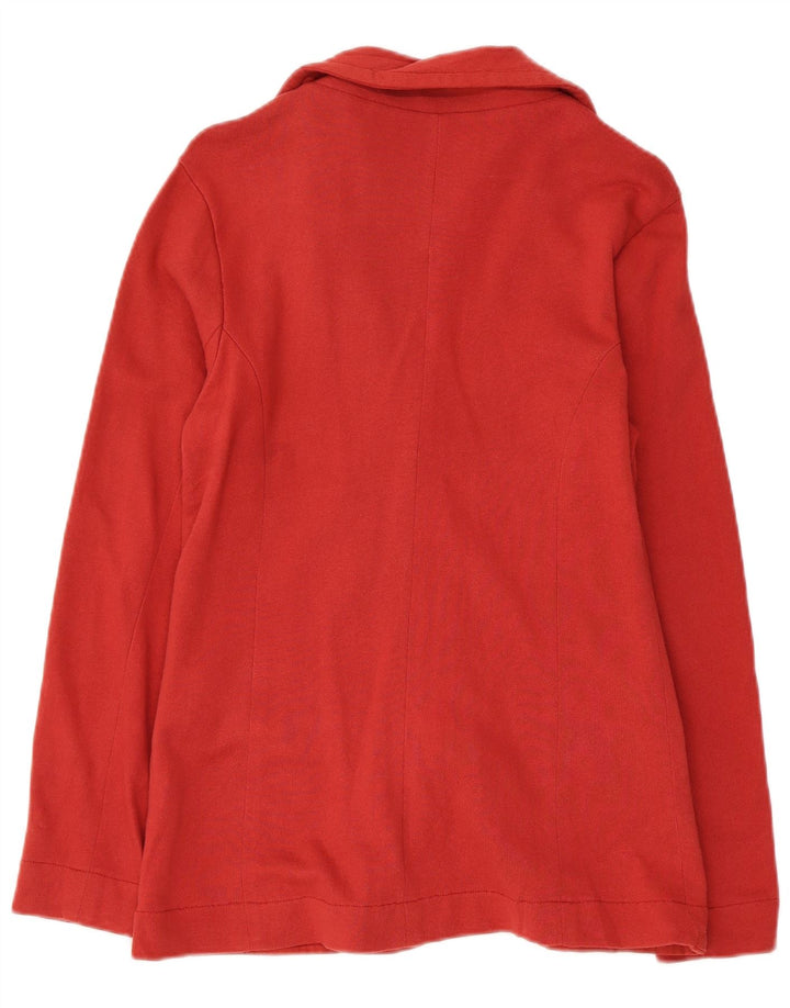 Damska marynarka KAPPA zapinana na 3 guziki UK 10, mała, czerwona bawełniana