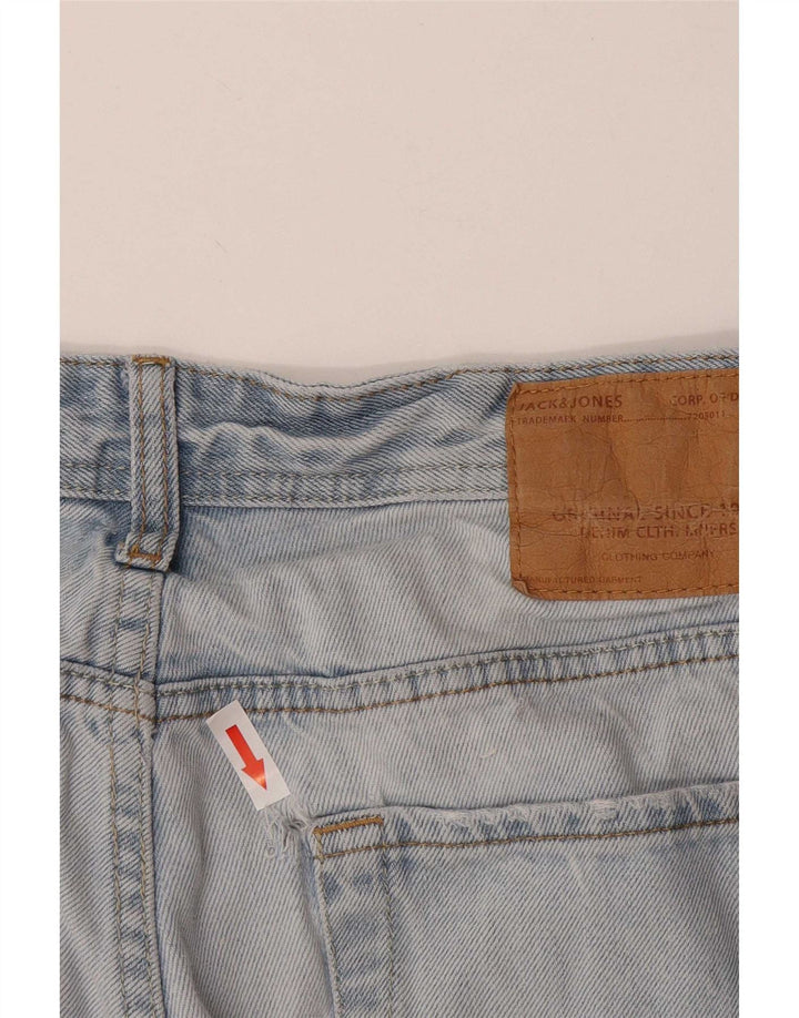 Męskie spodenki jeansowe Jack & Jones, duże, W34, niebieskie, bawełniane