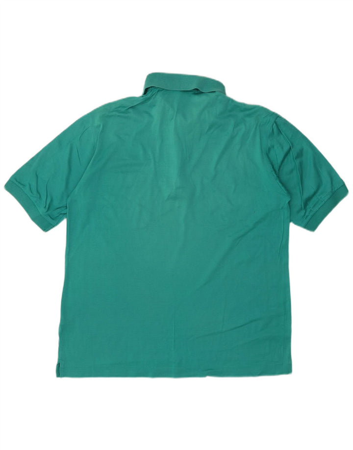 Męska koszulka polo FILA IT 46 Small, zielona bawełniana