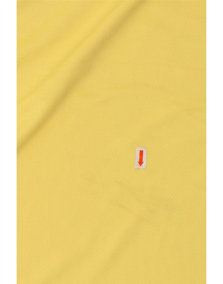 Męska koszulka polo golfowe IZOD XL, żółty poliester