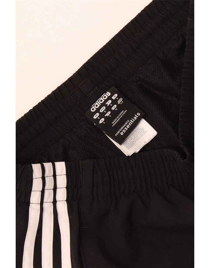 Męskie spodenki sportowe Adidas Climalite, małe, czarne, poliestrowe
