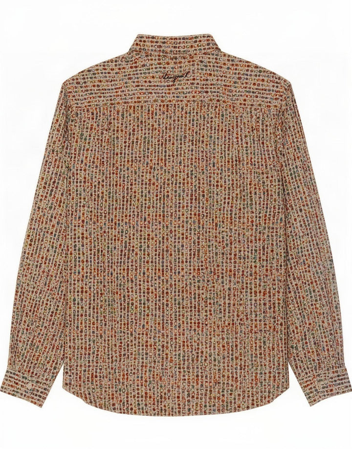 Koszula męska Desigual XL, wielobarwna, geometryczna bawełna