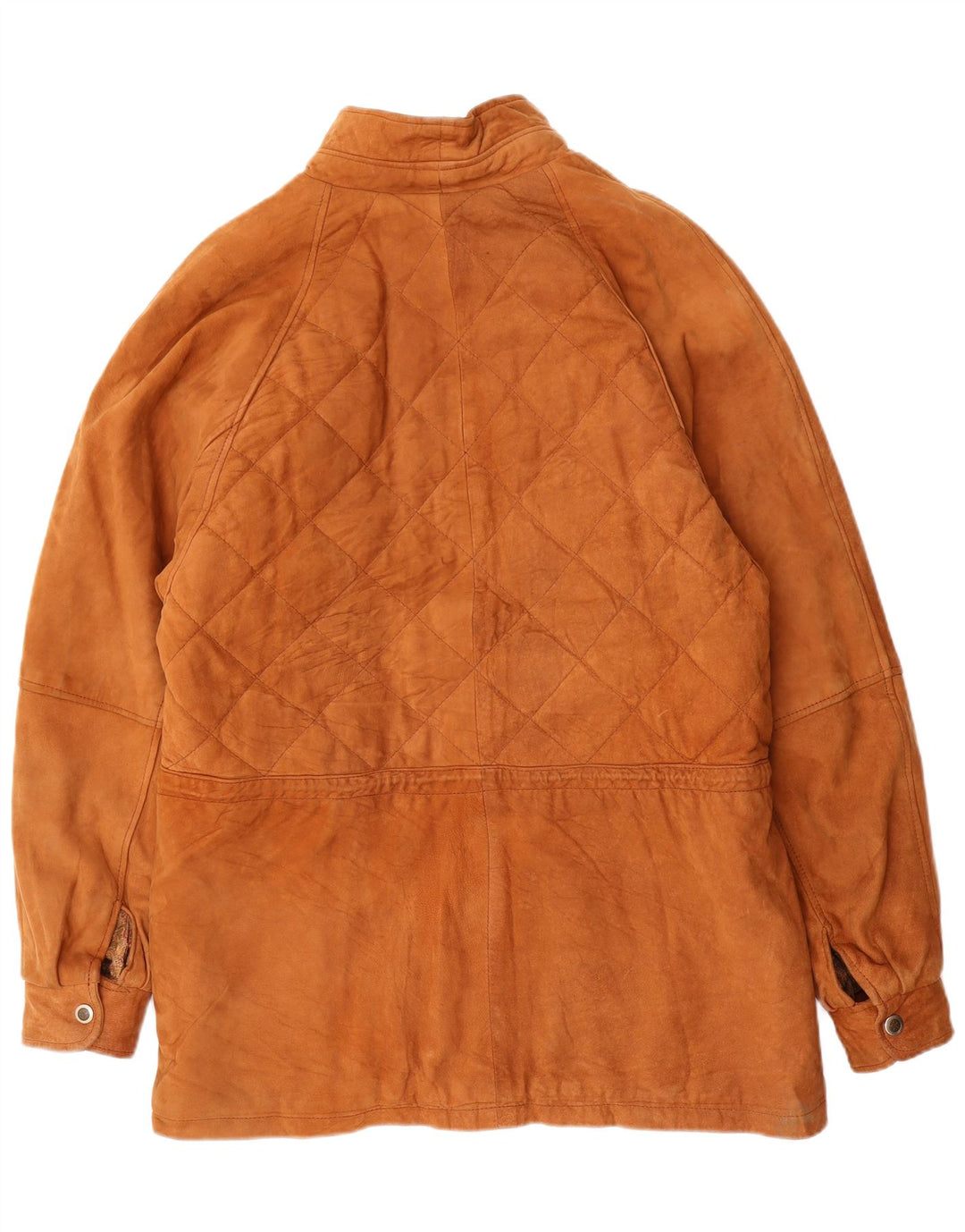 Vintage męska zamszowa kurtka UK 42 XL brązowa skóra