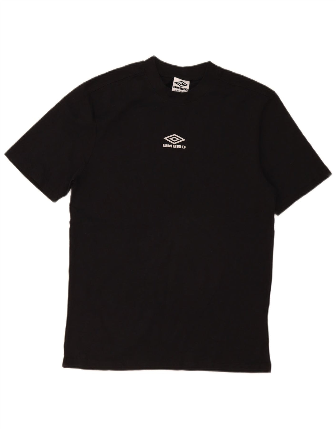 Męski T-shirt z grafiką Umbro, mały, czarny, bawełniany