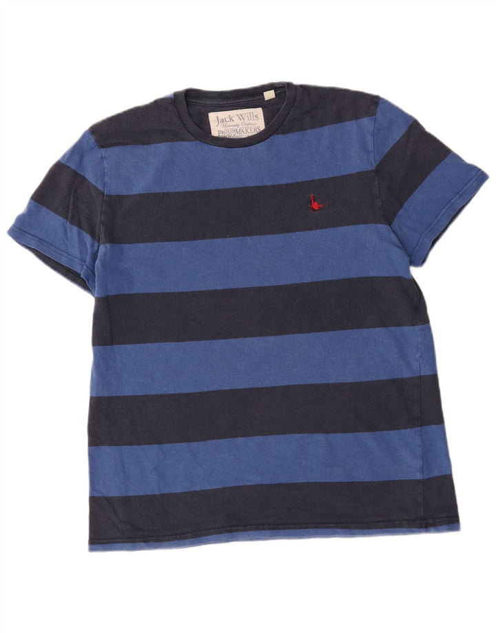 T-shirt męski Jack Wills, bawełniany, średni, granatowy w paski