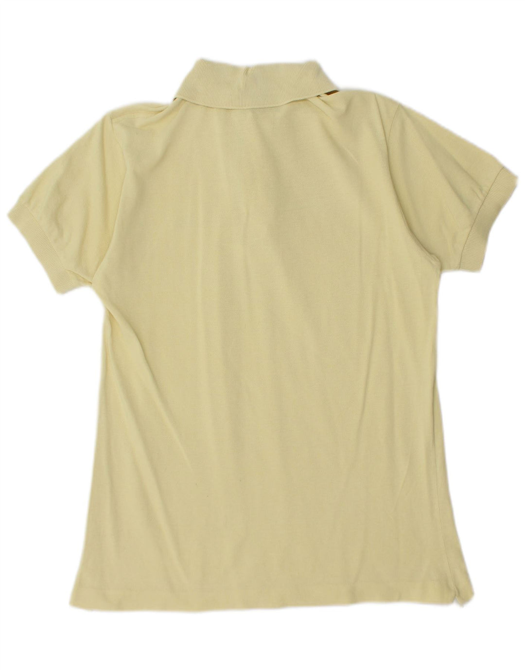 Męska koszulka polo LACOSTE, rozmiar 3, mała, żółta, bawełniana