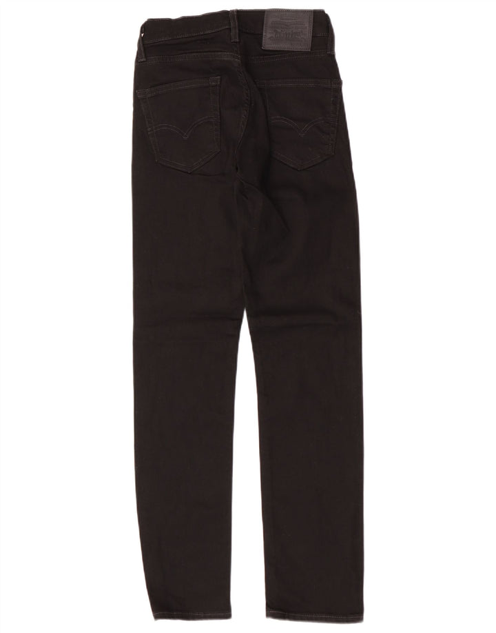 Damskie jeansy Levi's 511 Slim W28 L30 Czarna bawełna