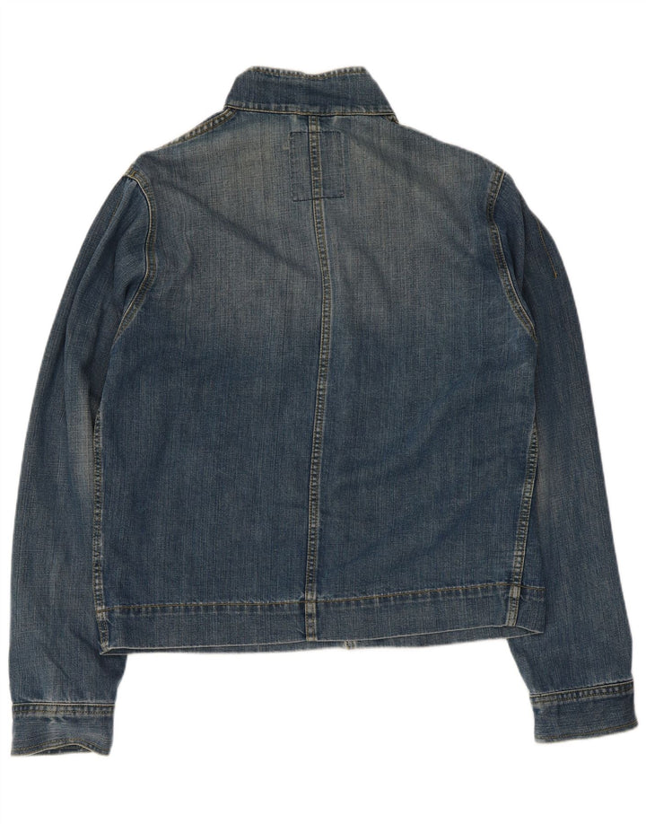 Męska kurtka dżinsowa Playlife UK 42 XL, niebieska, bawełniana