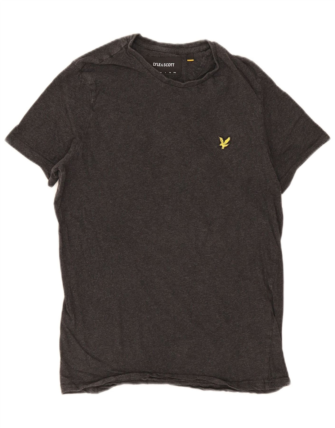T-shirt męski Lyle & Scott, mały, szary, bawełniany