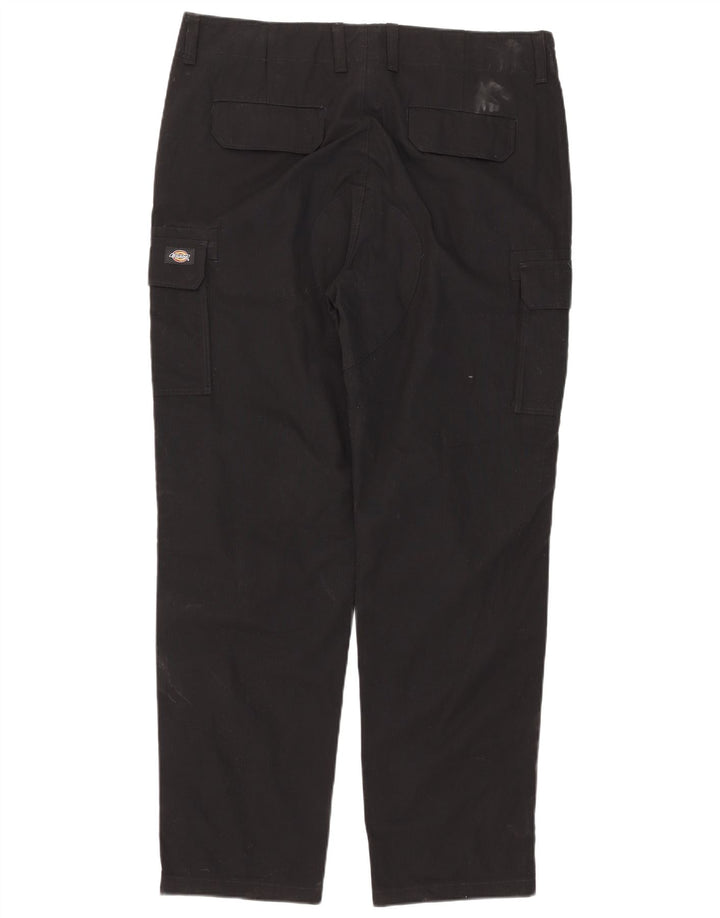 Męskie spodnie cargo Dickies W38 L32, czarne, bawełniane