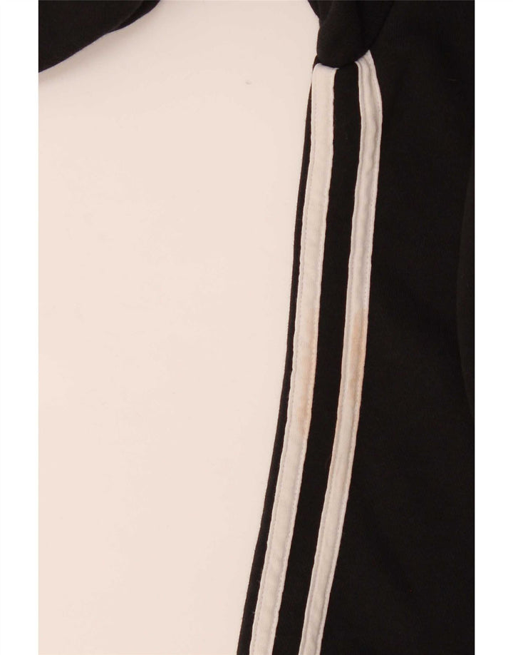 Damska bluza oversize Adidas Jumper UK 10 Small Black Colorblock