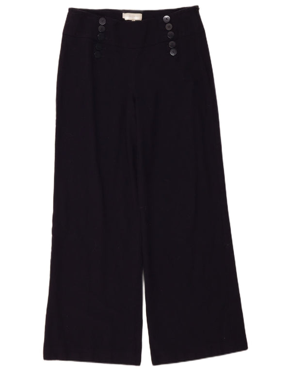 Spodnie damskie Hobbs z wysokim stanem UK 12 Medium W32 L30 Granatowe