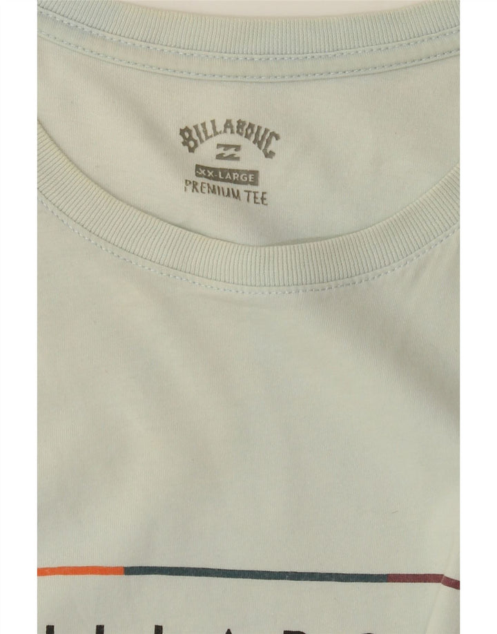 Męska koszulka graficzna BILLABONG Top 2XL niebieska