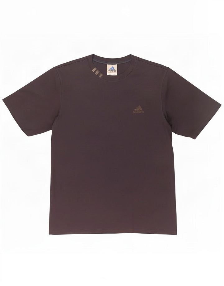 Adidas Męski T-shirt Top Duży Szary Poliester