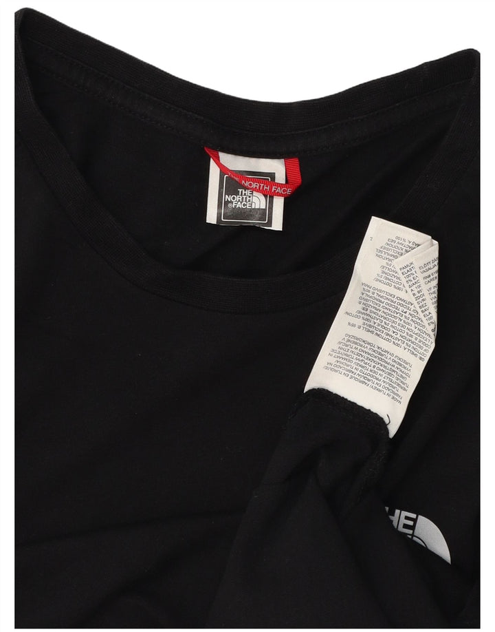 THE NORTH FACE Mens T-Shirt Top Small Black Cotton
