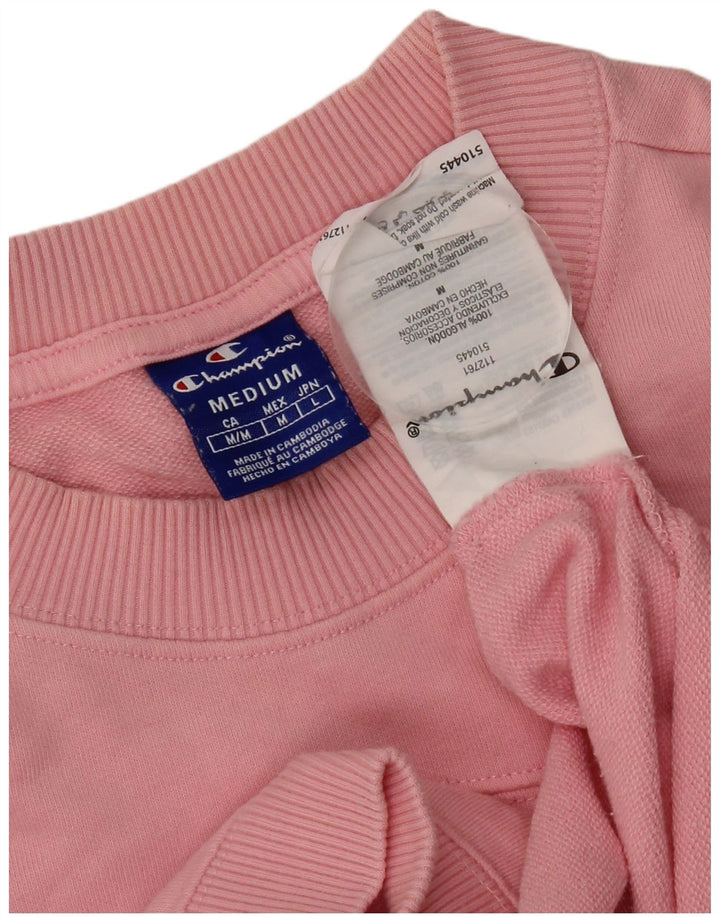 Damska bluza Champion Crop Sweatshirt UK 14 w kolorze średniego różu