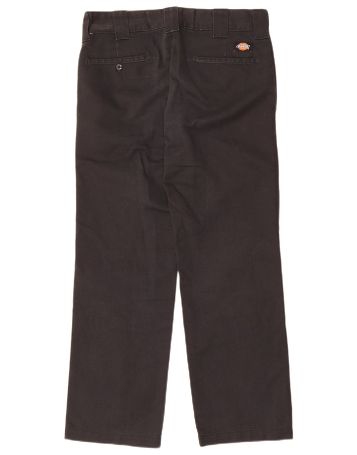 Męskie spodnie chino Dickies Slim Straight W30 L30 Czarny poliester
