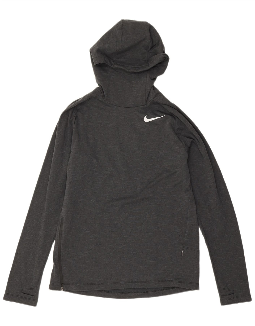 Męski sweter z kapturem Nike Dri Fit, średni czarny poliester