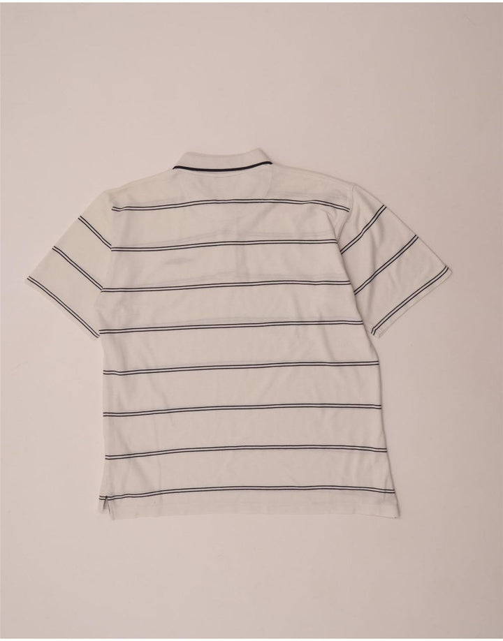 Męska koszulka polo Umbro XL, bawełniana w białe paski