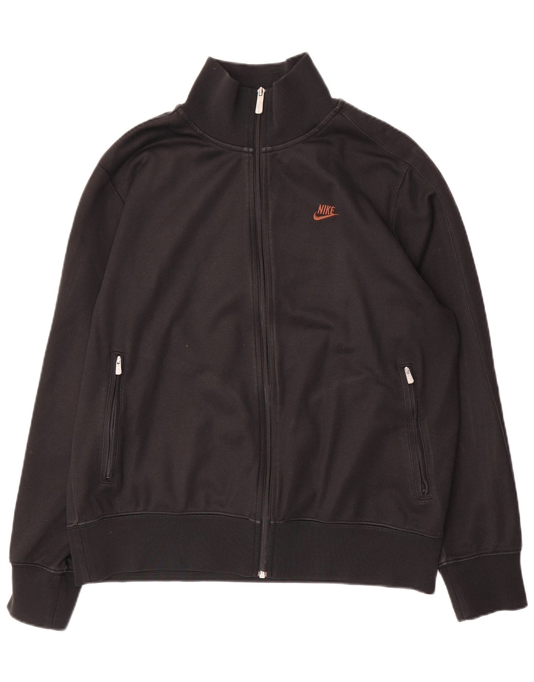 Męska kurtka dresowa Nike UK 42/44, duża, czarna, poliestrowa