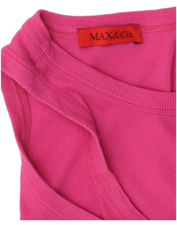 Top damski pod kamizelkę Max & Co. UK 12, średni róż