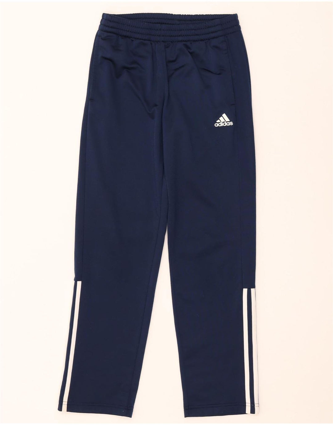Chłopięce spodnie dresowe Adidas 11-12 lat, granatowe, poliestrowe