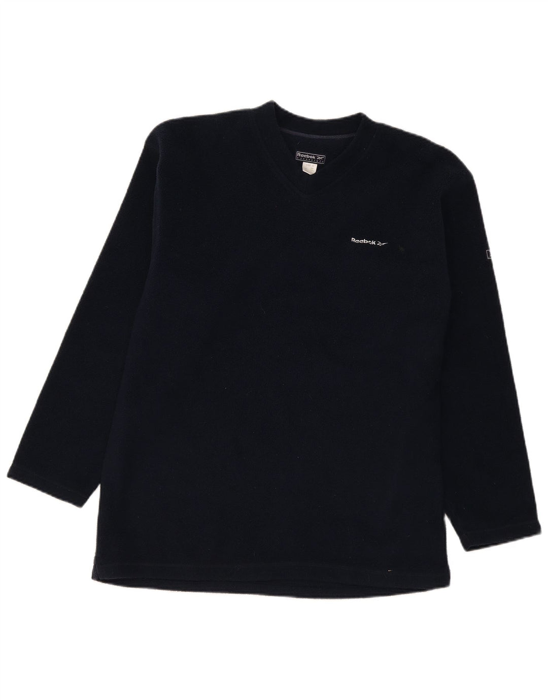 Męski sweter polarowy Reebok, średni granatowy, poliester