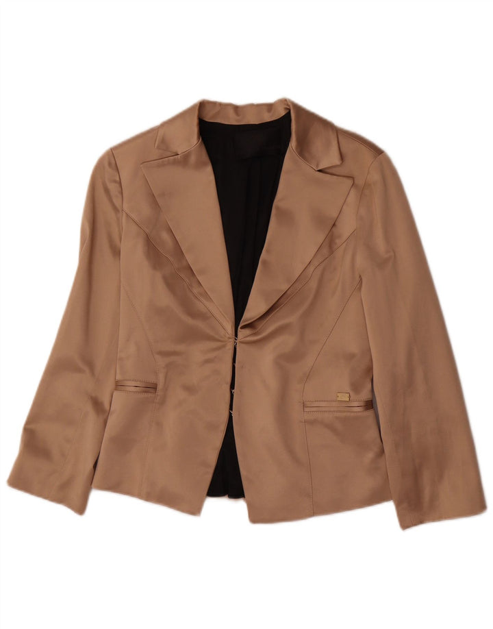 Damski zestaw 2-częściowy Elisabetta Franchi IT 44 Średni beżowy poliester