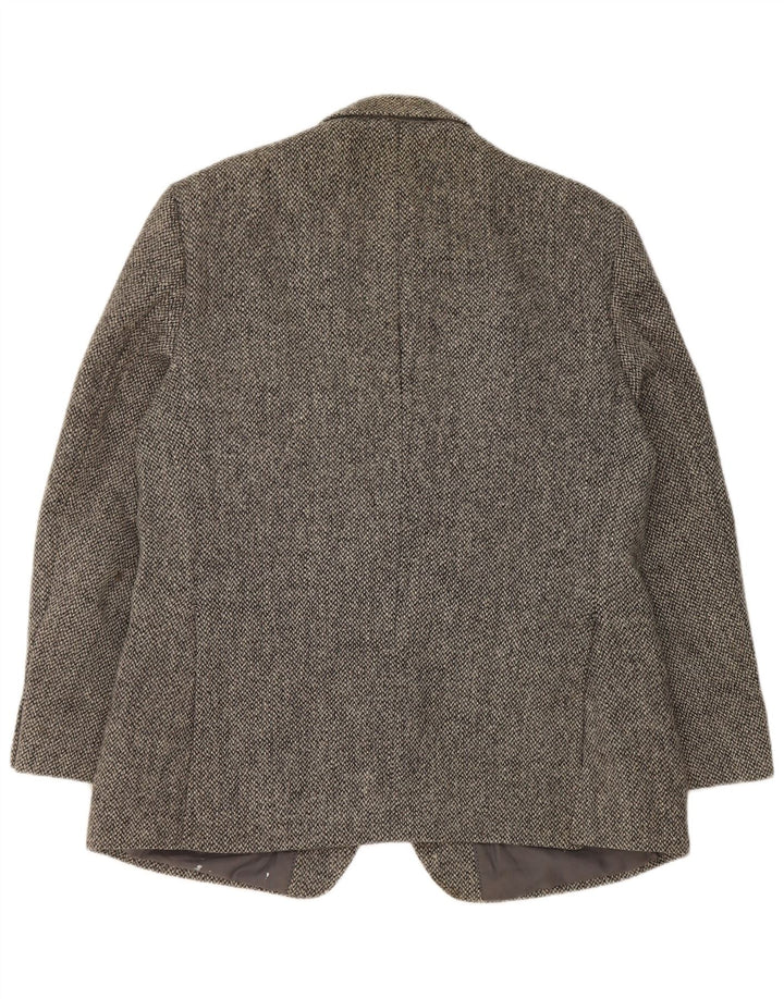 Męska marynarka Centaur Harris Tweed Blazer UK 38 Średnioszara jodełka