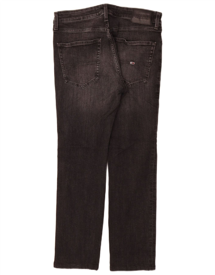 Męskie jeansy slim fit Tommy Hilfiger W32 L29 szare