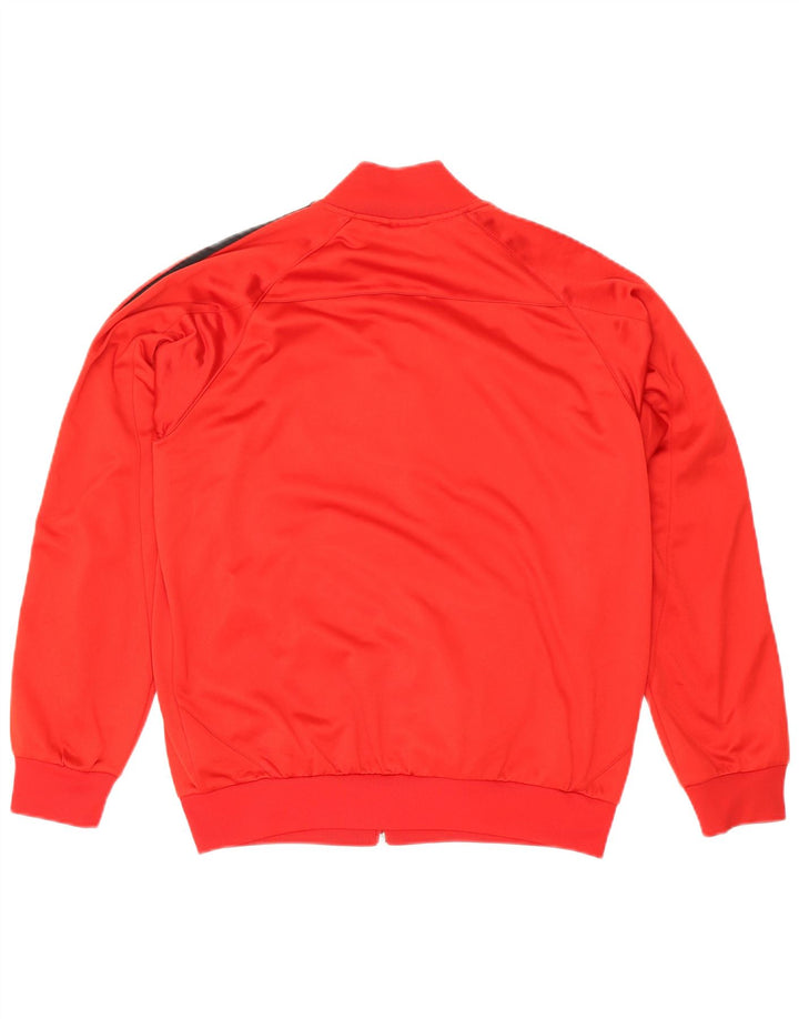 Chłopięca bluza dresowa Adidas 15-16 lat, czerwona, poliestrowa