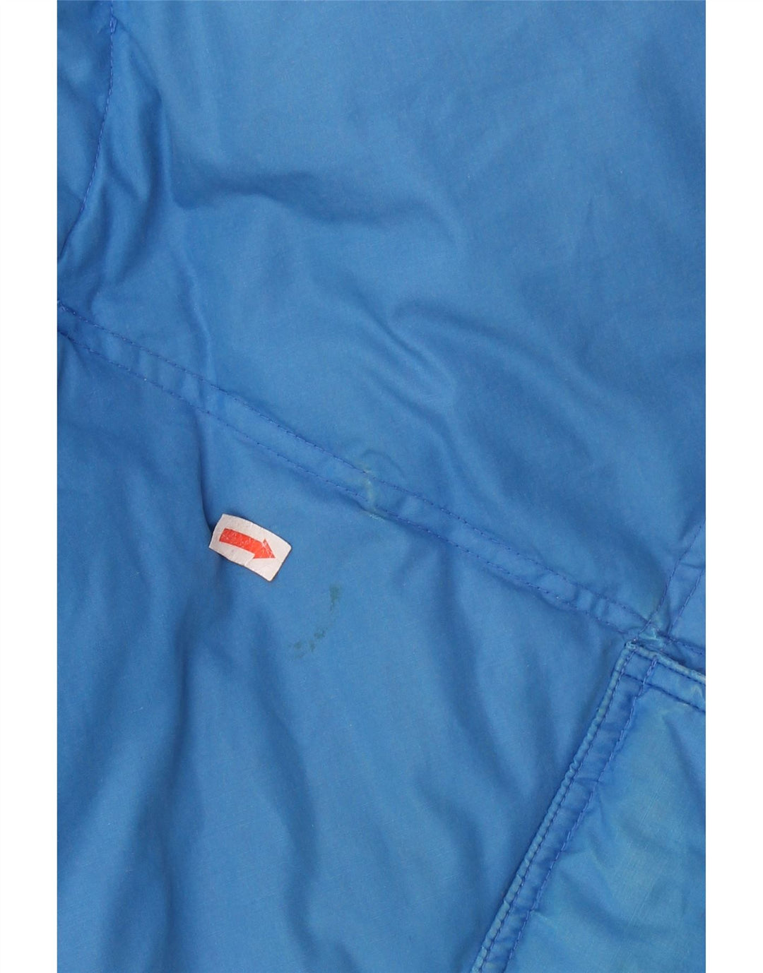 Dwustronna ocieplana kurtka męska Diadora z kapturem UK 40, duża, niebieska, poliester