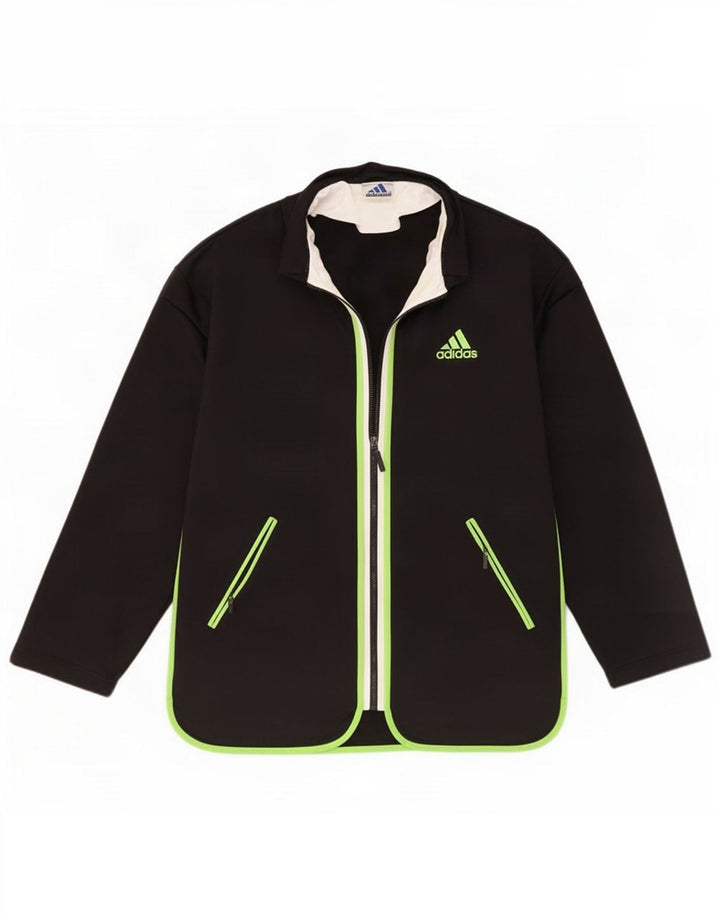 Męska kurtka dresowa Adidas Graphic, średnia czarna