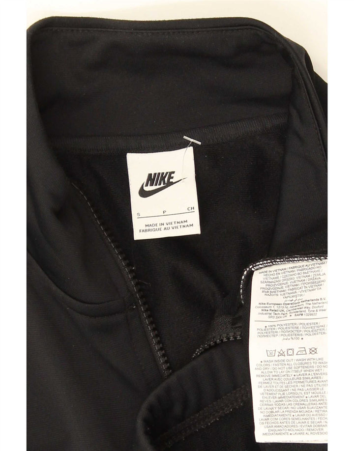 Męska bluza dresowa Nike, mała, czarna, poliestrowa
