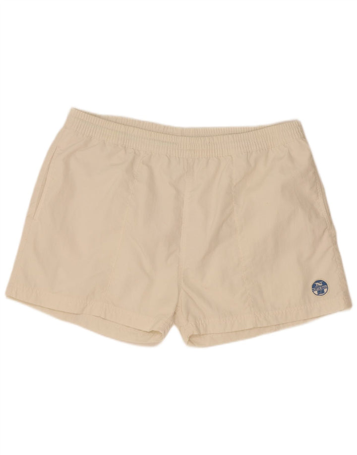 Męskie spodenki kąpielowe North Sails XL w kolorze złamanej bieli, nylon
