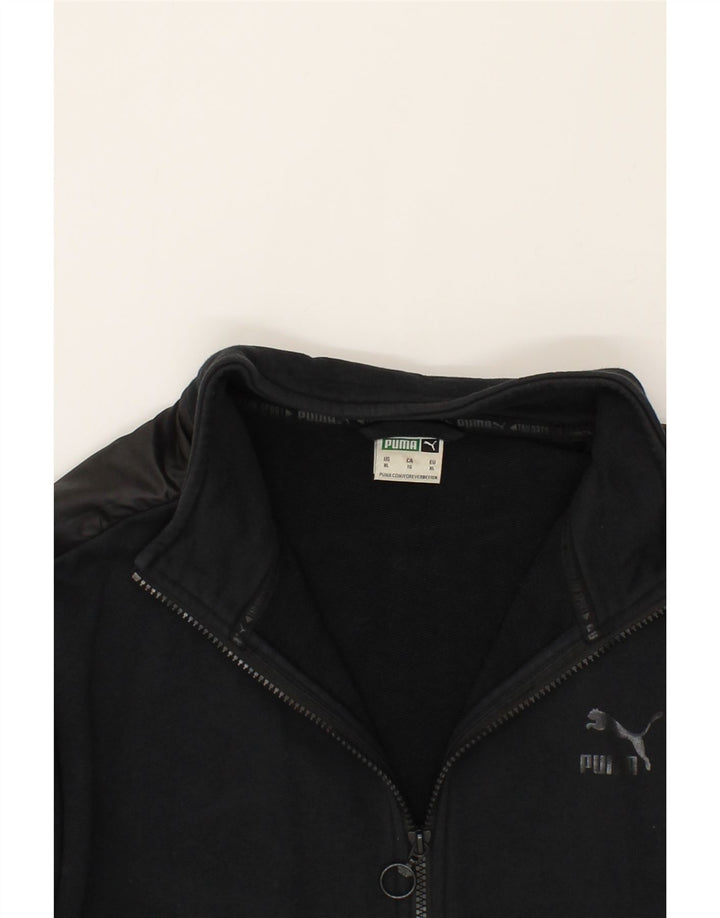 PUMA Mens Tracksuit Top Jacket XL Black Cotton Vintage Puma and Second-Hand Puma from Messina Hembry 
