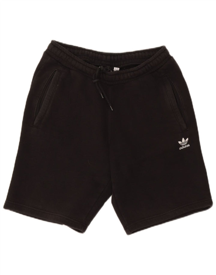 Męskie spodenki sportowe Adidas, małe, czarne, bawełniane