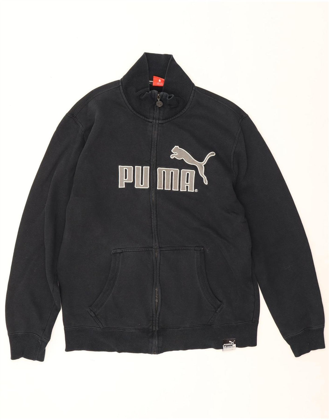Męska kurtka dresowa Puma z grafiką, duża, czarna