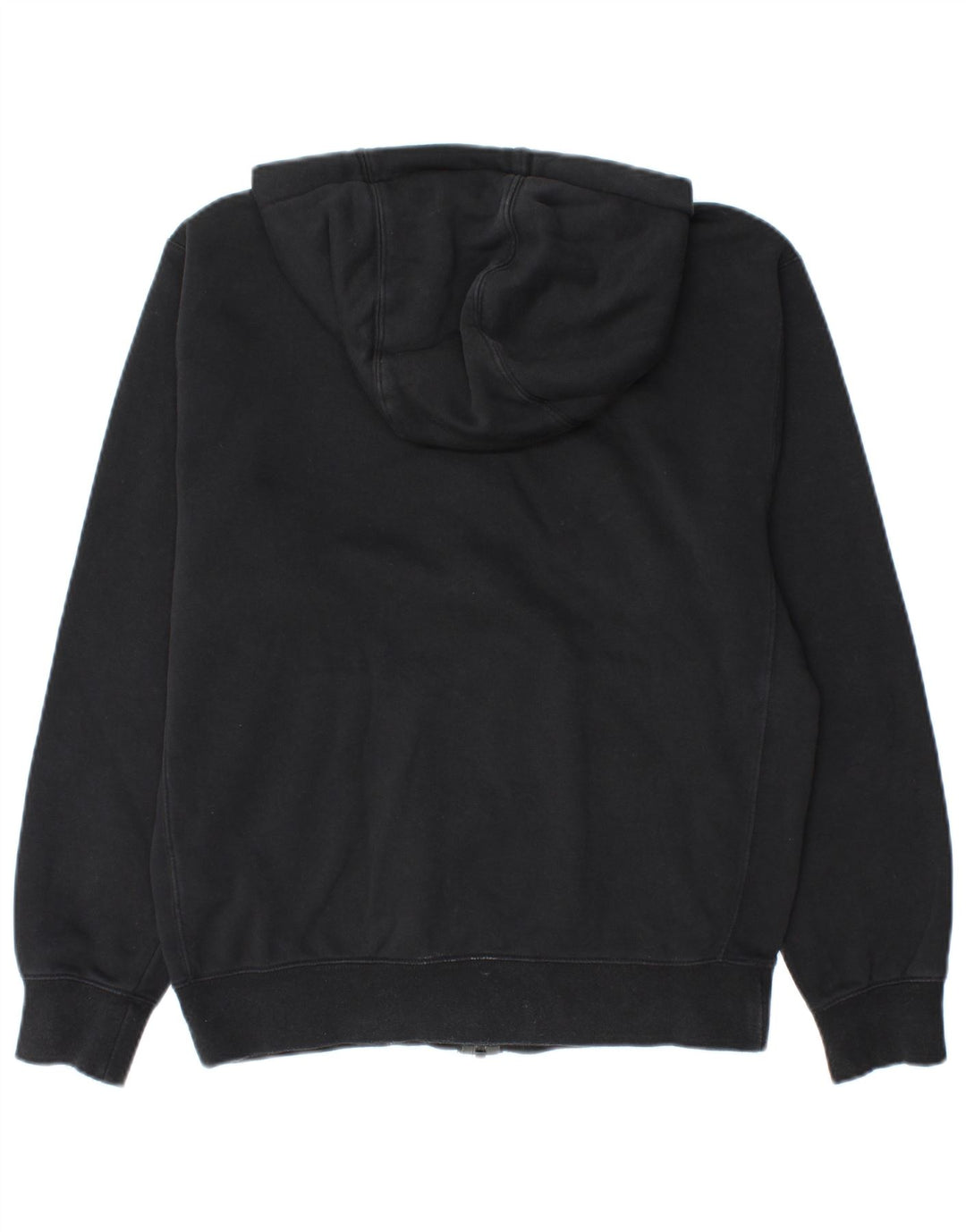 Męski sweter z kapturem i zamkiem NIKE, mały, czarny, bawełniany