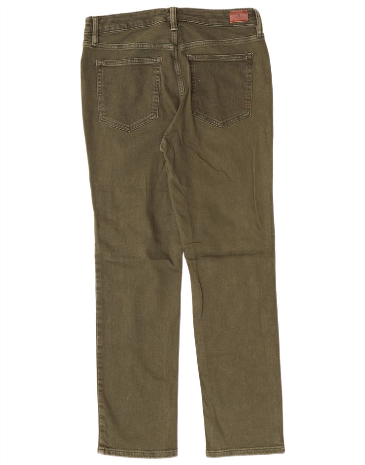 RALPH LAUREN Damskie proste dżinsy US 6 Medium W28 L26 Bawełna khaki