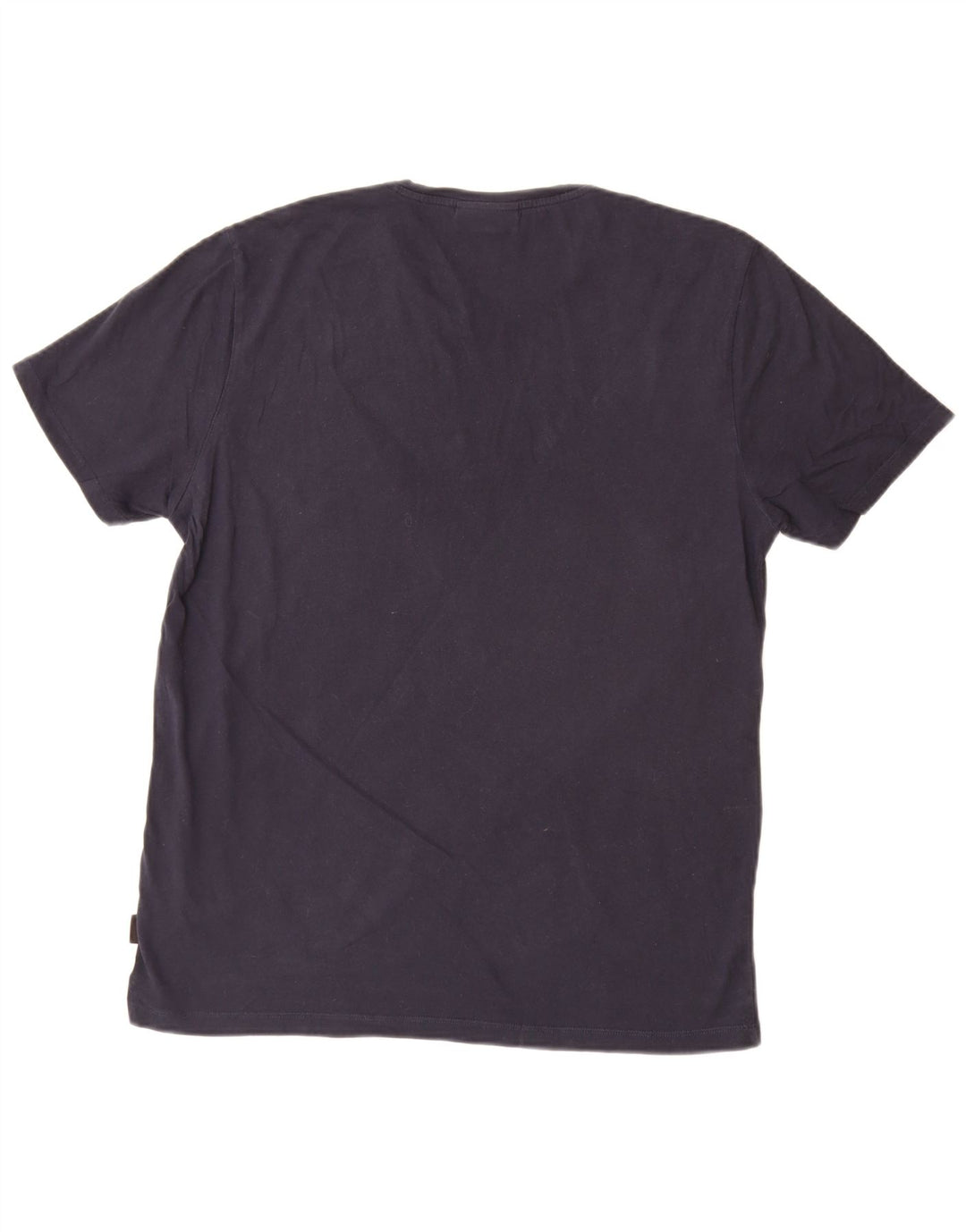 Męski T-shirt z grafiką CALVIN KLEIN, duży, granatowy