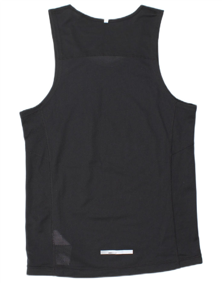 Męska kamizelka Nike Dri Fit, mała, czarna, poliestrowa